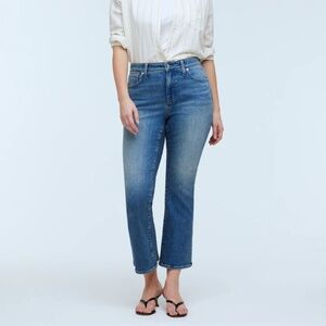 Madewell Kick Out Crop Jeans - 29 P - Oneida Wash